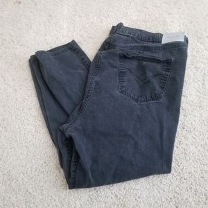 Versace Classic Men's Black Faded Jeans Size 54